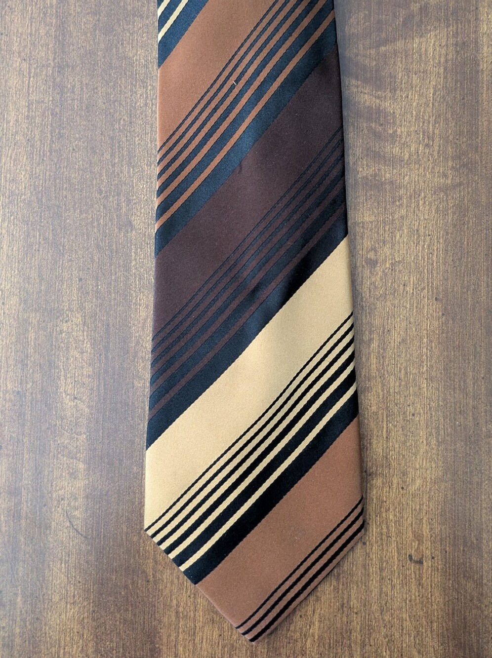 BCBG Attitude Striped Silk Tie
